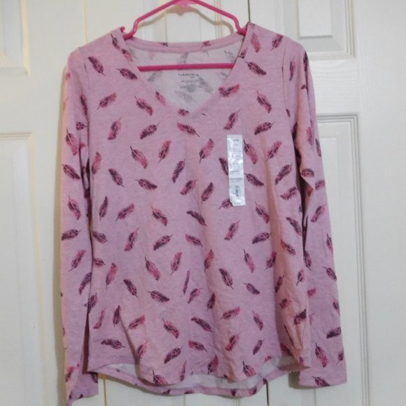 Long Sleeve Womens Tee Small NWT - Picture 1 of 4